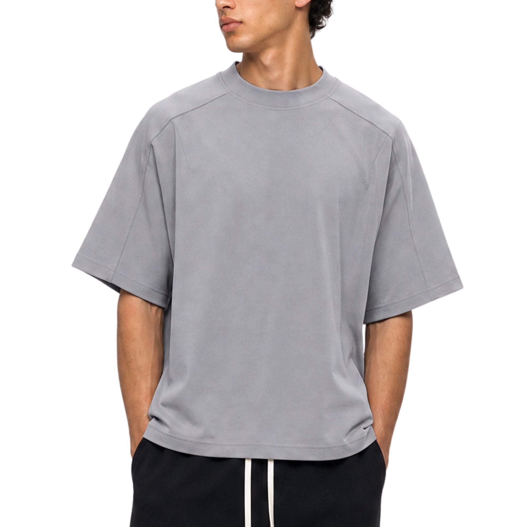 SVBCORE 6-Panel Performance Cropped Boxy Tee – SVBFLOR