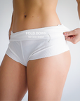 Boyshort - CloudRib™ Ivory