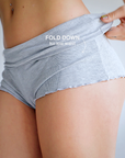 Boyshort - CloudRib™ Grey