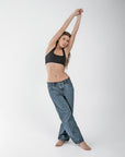 Halter Crop - LuxeRib™ Black