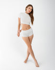 Baby Tee - CloudRib™ Ivory