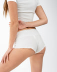 Boyshort - CloudRib™ Ivory