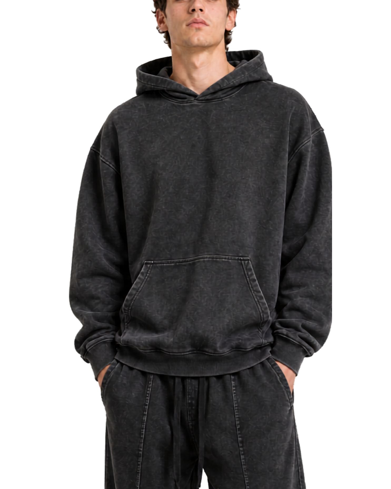 SVBCORE Stonewash Oversized Hoodie – SVBFLOR