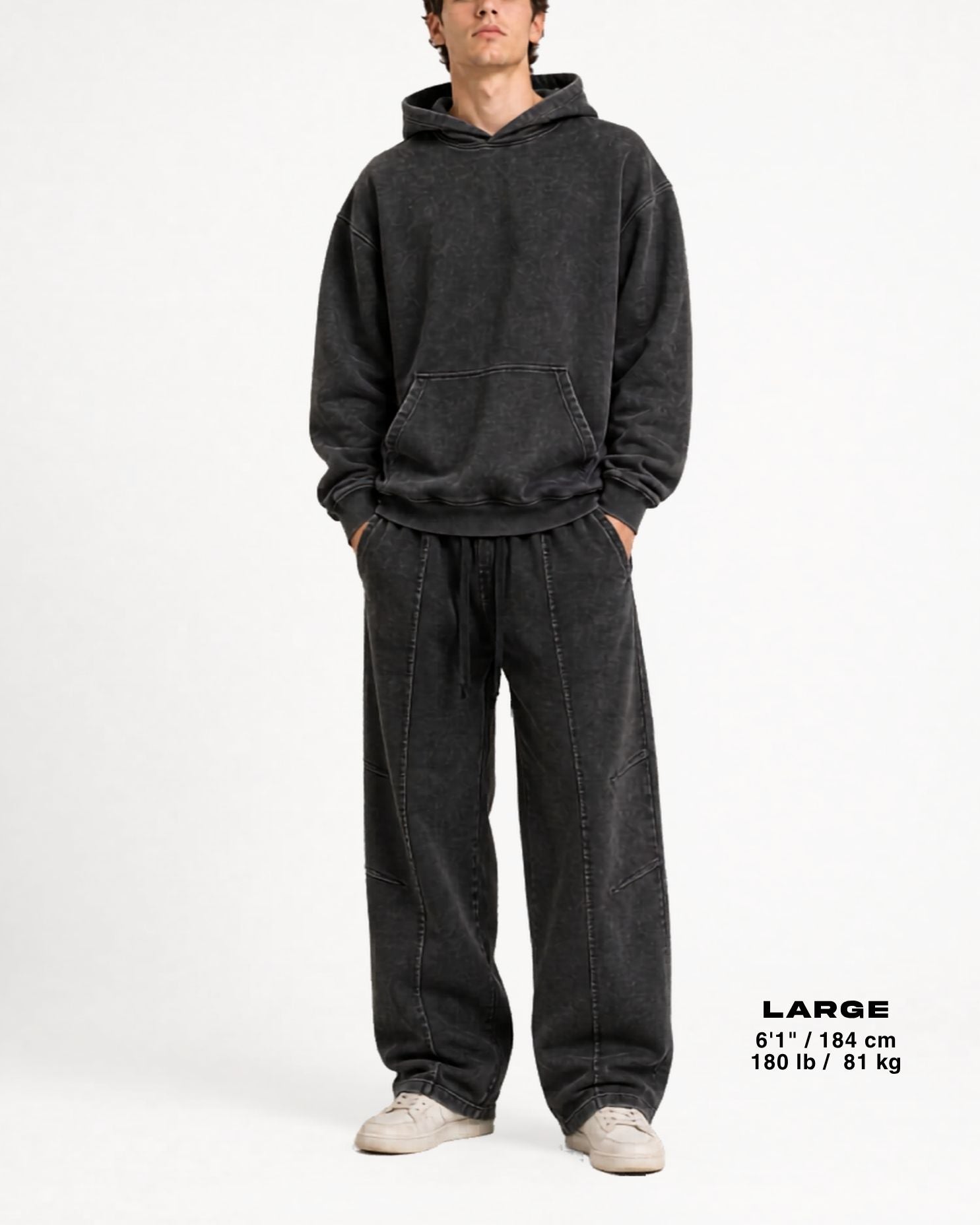 SVBCORE Stonewash Oversized Hoodie – SVBFLOR