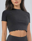 Baby Tee - CloudRib™ Black