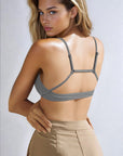 Low Scoop Cross - Charcoal