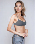 Low Scoop Cross - Charcoal