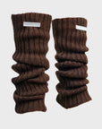 Leg Warmers - CozyKnit™ Espresso