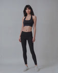 Halter Crop - LuxeRib™ Charcoal
