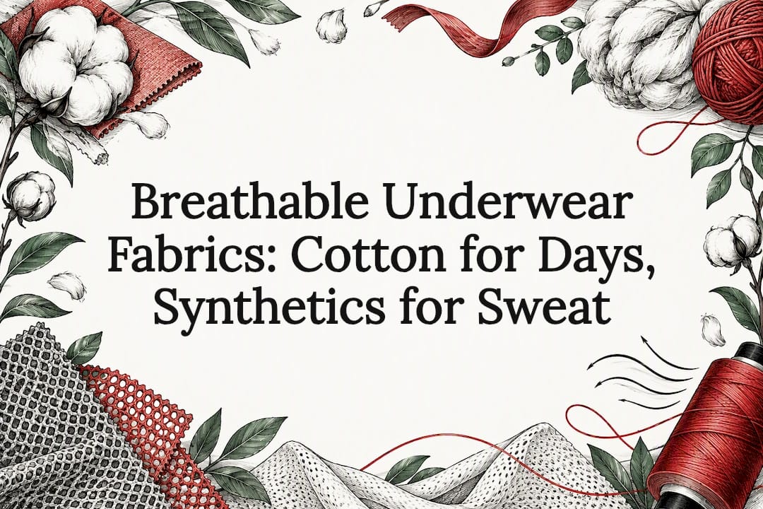 Decorative fabric sketch title card