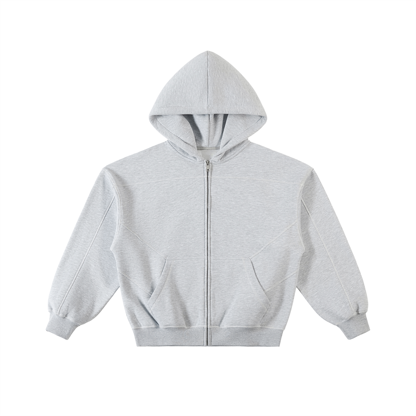 SVBSUIT Flow Drop-Shoulder Zip Hoodie – SVBFLOR