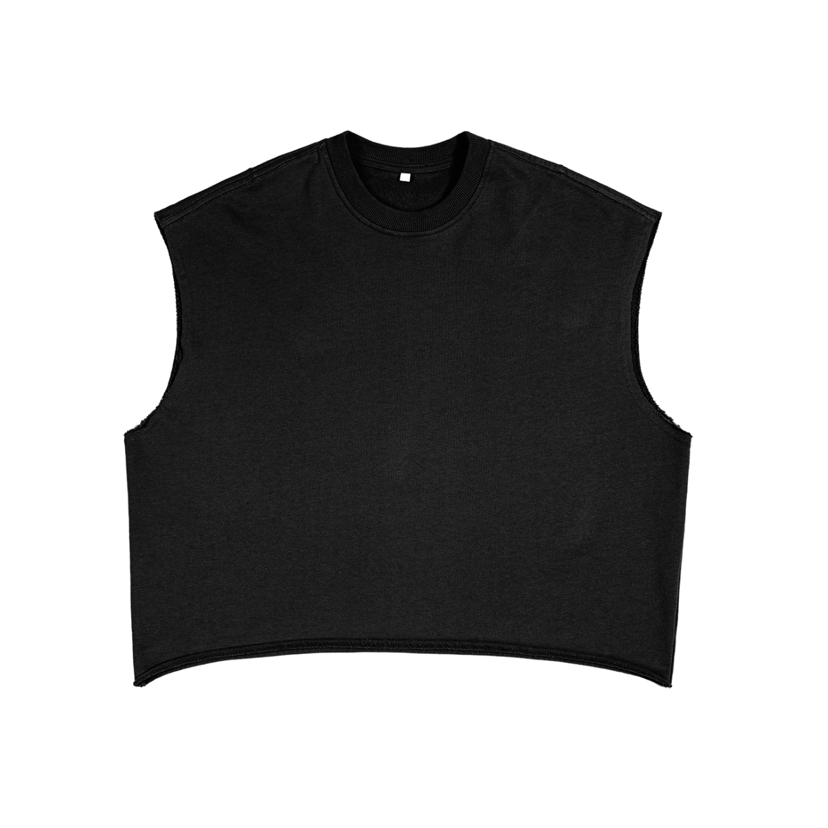 SVBRAW French Terry Boxy Cut-Off Tank
