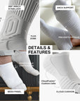 CloudFusion Athletic Cushioned Low Socks - Summer