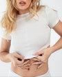 Baby Corset Crop - Ivory