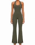 Halter Flare Jumpsuit