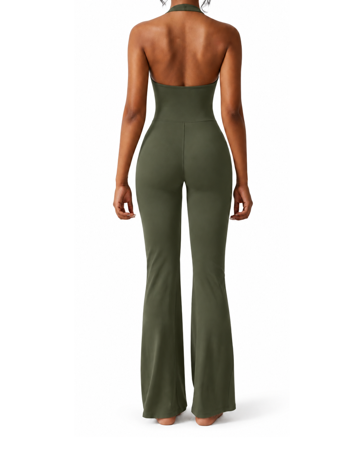 Halter Flare Jumpsuit