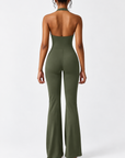 Halter Flare Jumpsuit
