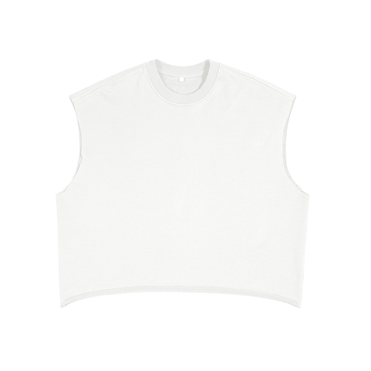SVBRAW French Terry Boxy Cut-Off Tank