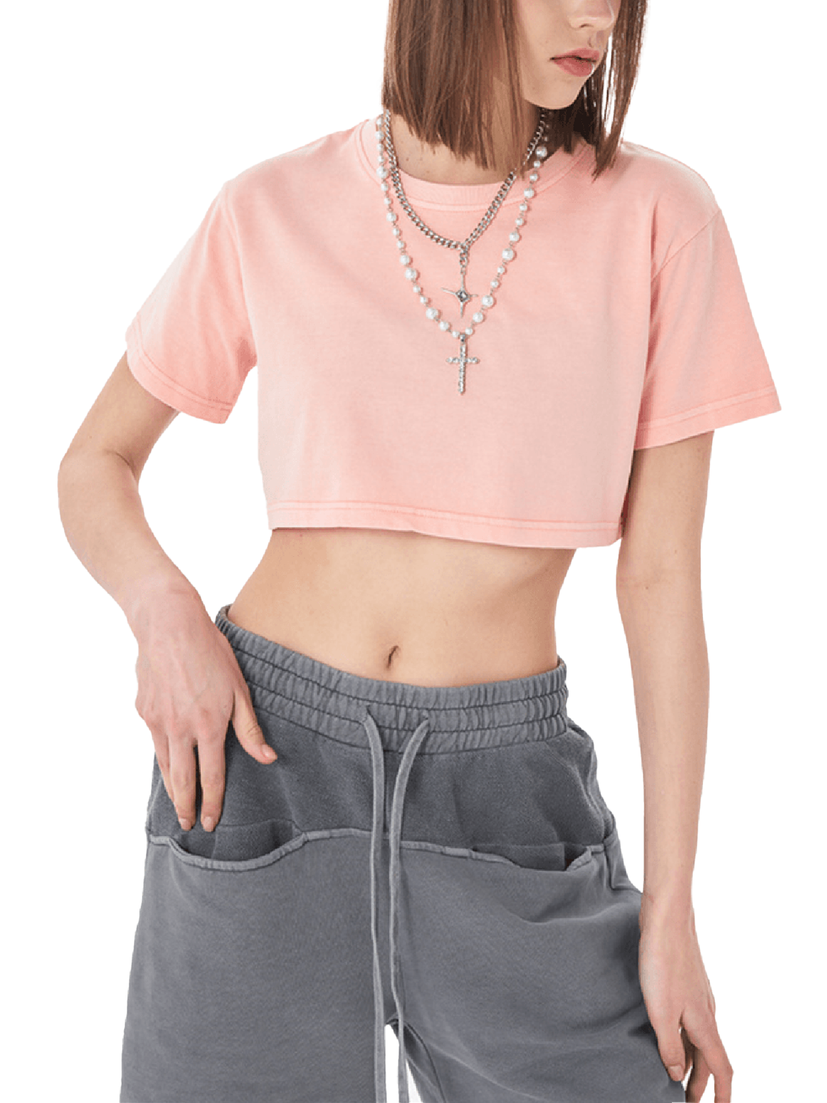 SVBRAW Acid Crop Pump Cover Tee