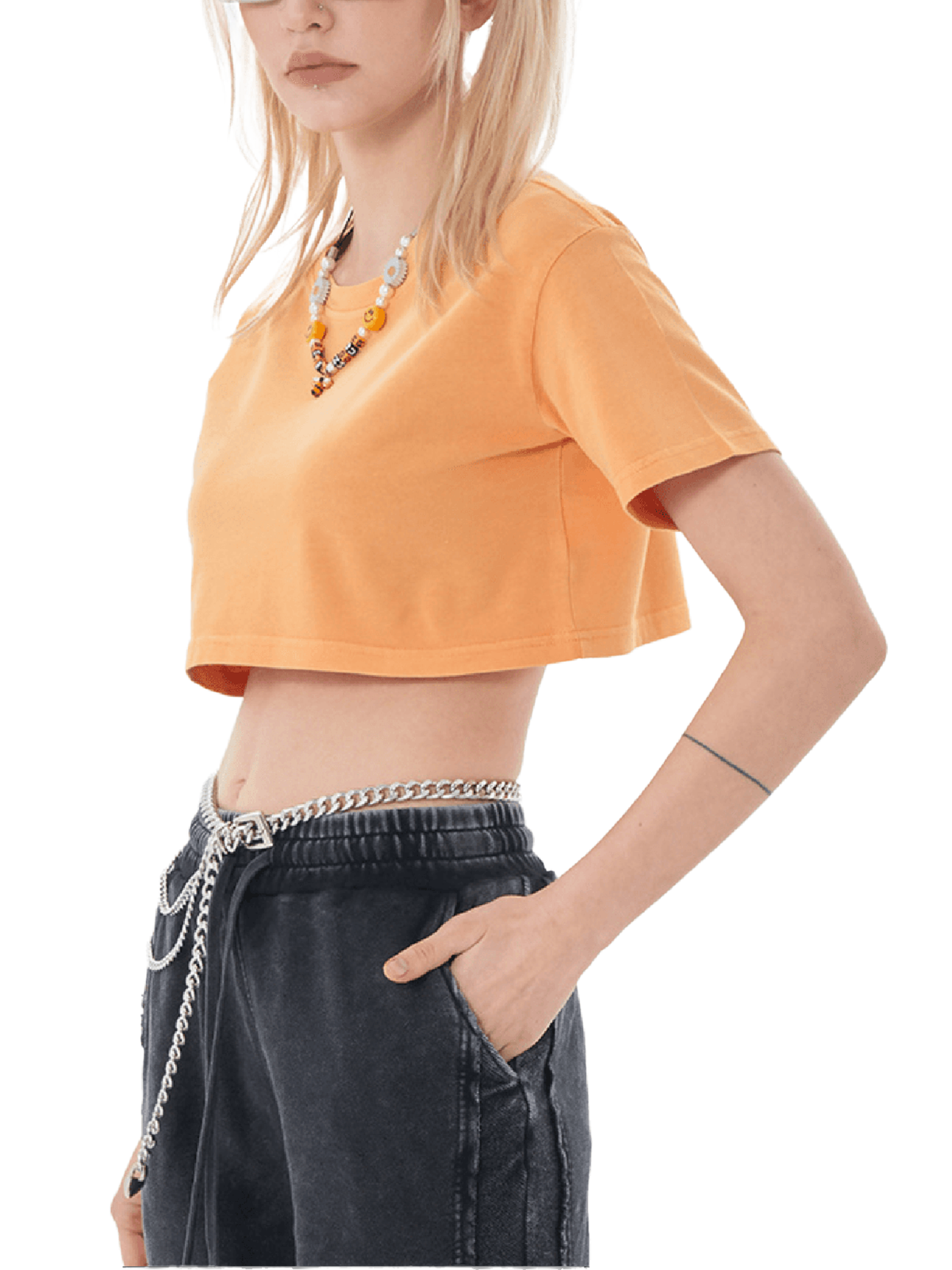 SVBRAW Acid Crop Pump Cover Tee